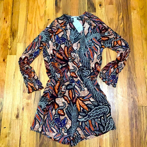 Long Sleeve Romper - Picture 1 of 4